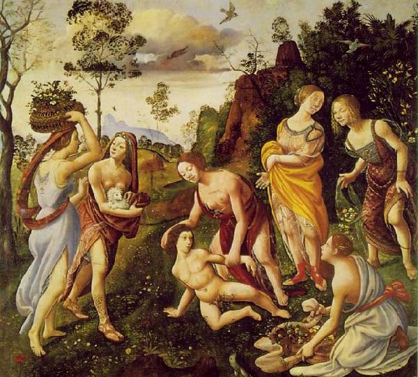 Piero di Cosimo The Finding of Vulcan on Lemnos France oil painting art